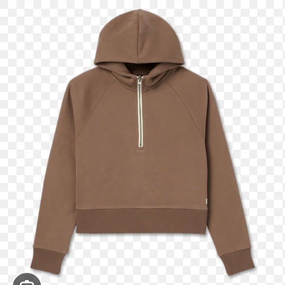 Vuori Mauve Pullover Hoodie Sz S Oversized - Picture 2 of 8